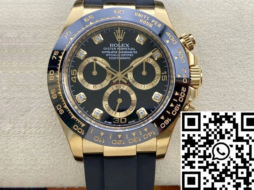 Clean Rolex Factory Strap Youthful M116518ln-0078 1039 Rubber Daytona Cosmograph 0727